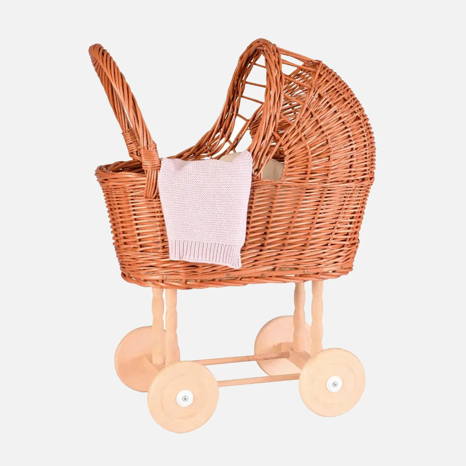 Wicker Doll/Teddy Pram - Image 2