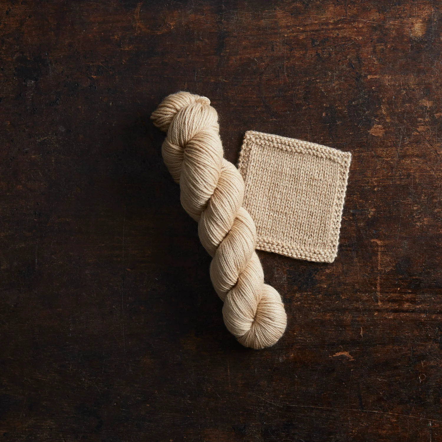Hand Dyed Merino Wool Yarn - Tawny - Image 2