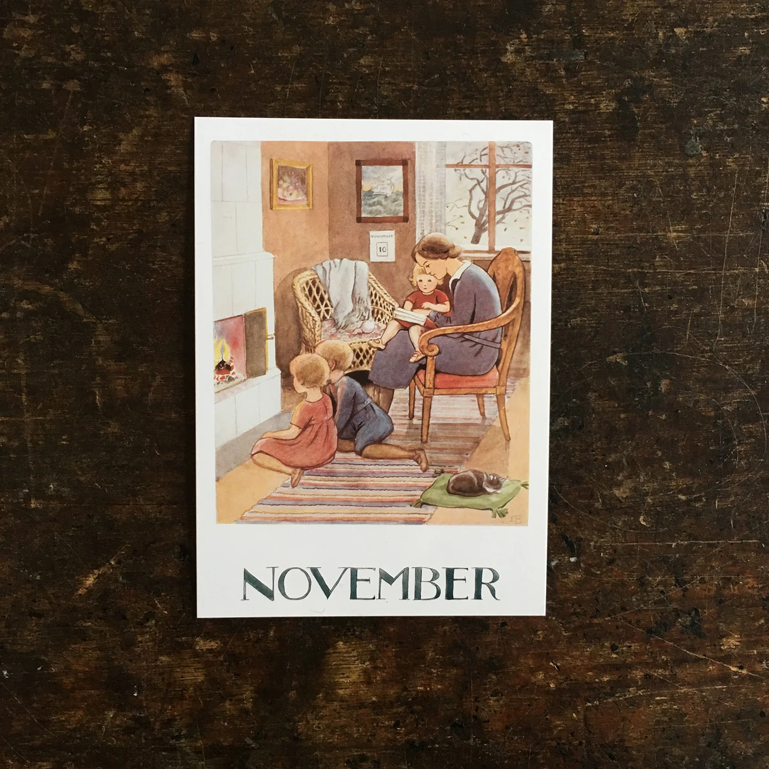 Elsa Beskow Individual Month Postcards - Image 13