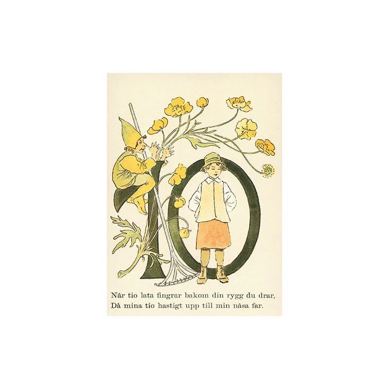 Ottilia Adelborg Set of All Number Postcards - Image 11