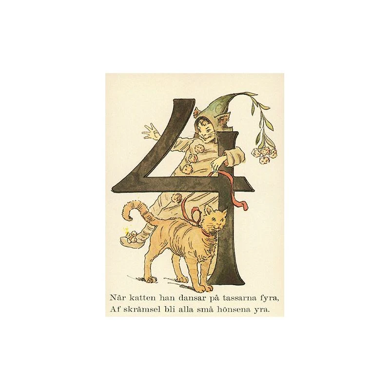 Ottilia Adelborg Set of All Number Postcards - Image 5