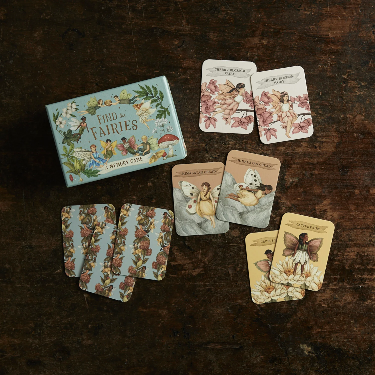 Find the Fairies Memory Game