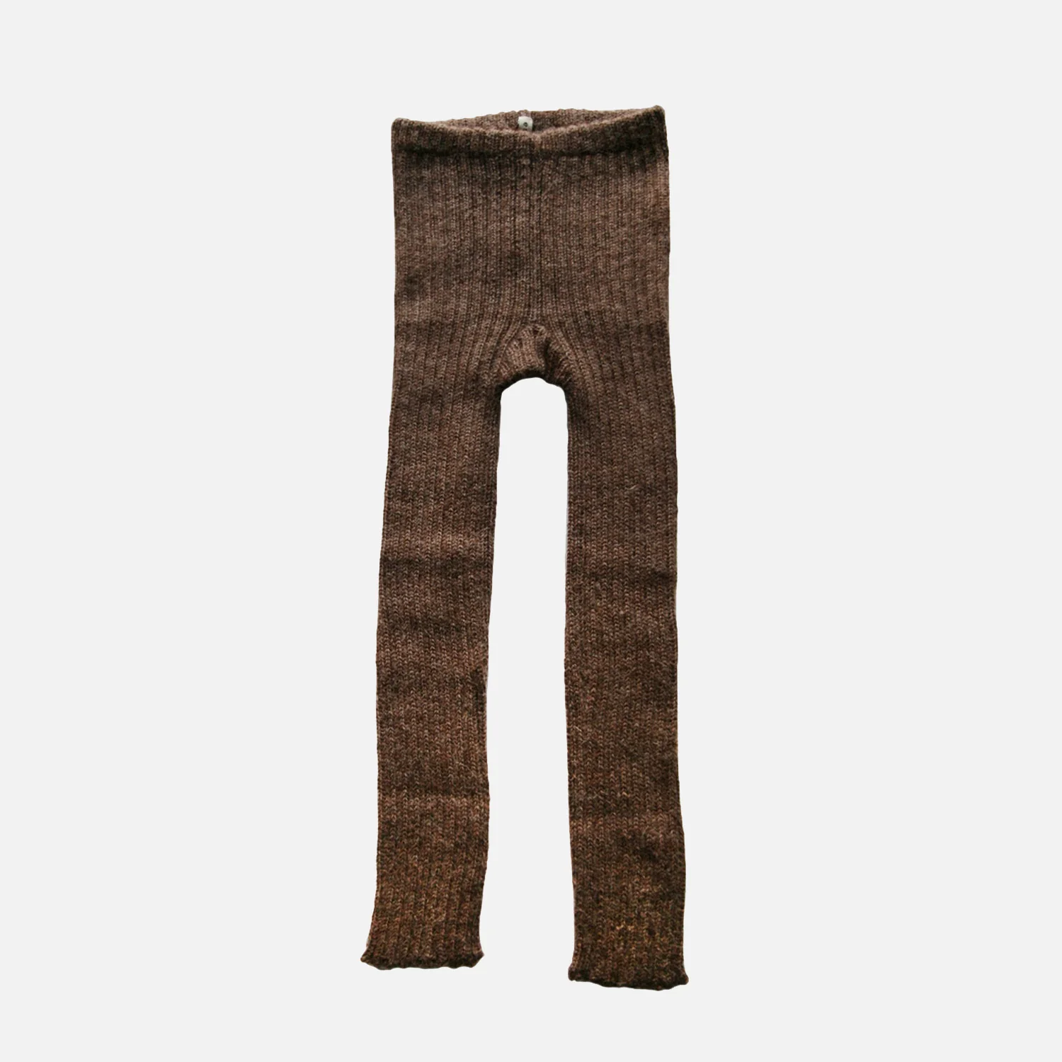 Baby & Kids Alpaca Rib Leggings - Cocoa - Image 2