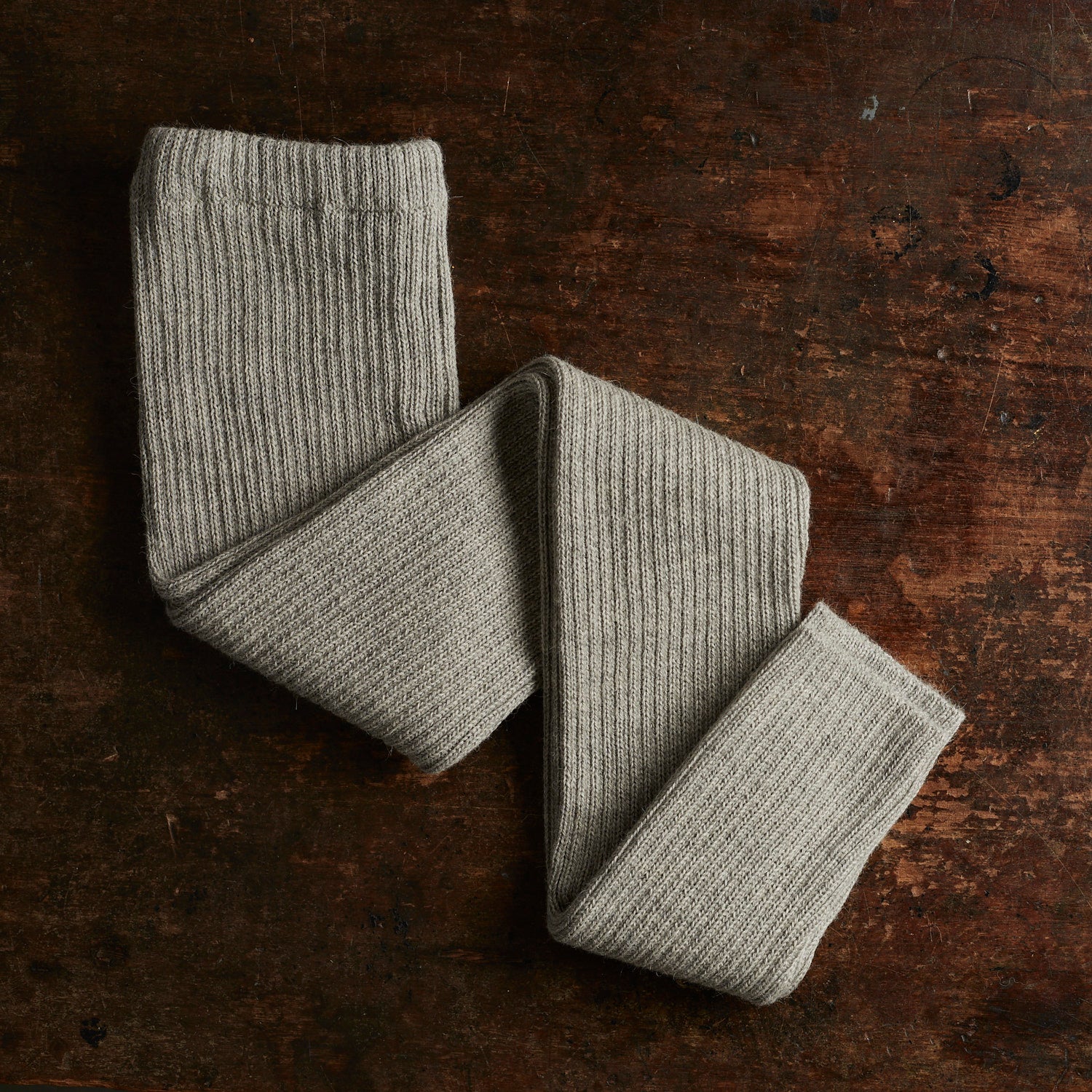 Women's Alpaca Rib Leggings - Dove