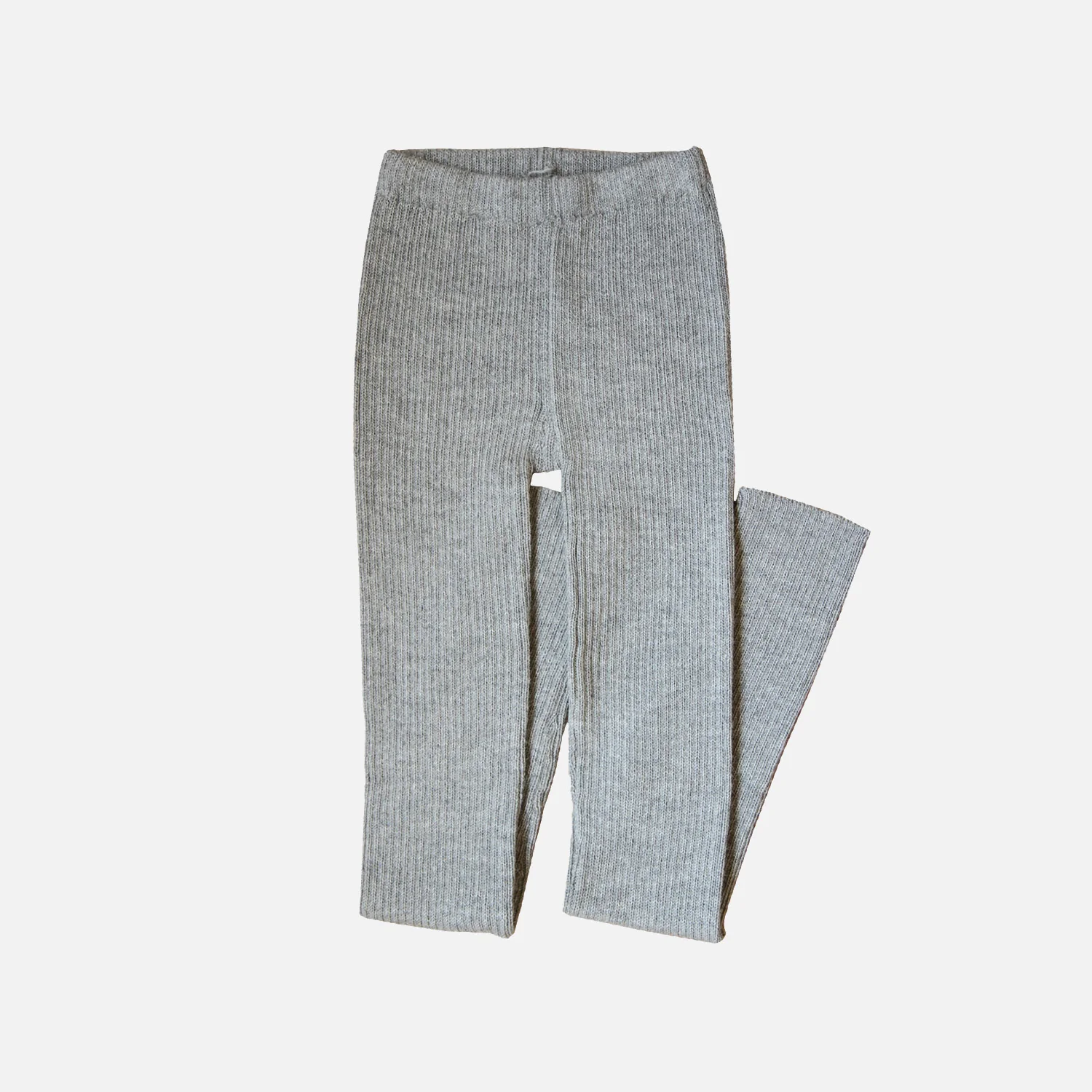 Women's Alpaca Rib Leggings - Dove - Image 2