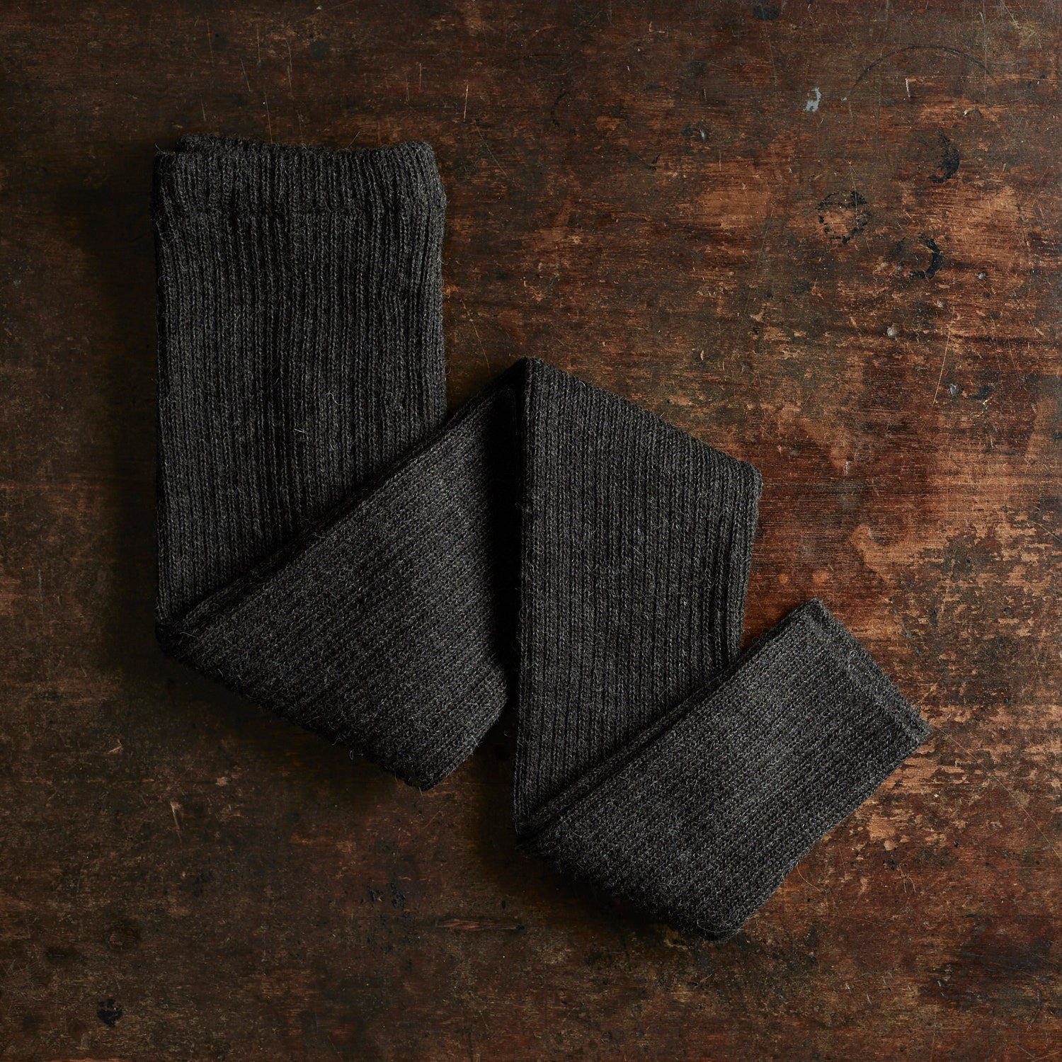 Women's Alpaca Rib Leggings - Charcoal