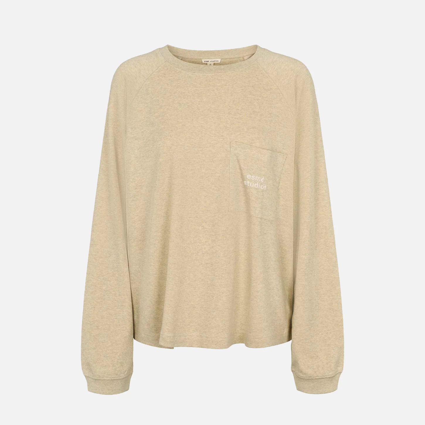Women's Cotton LS Hulda Top - Eucalyptus - Image 2