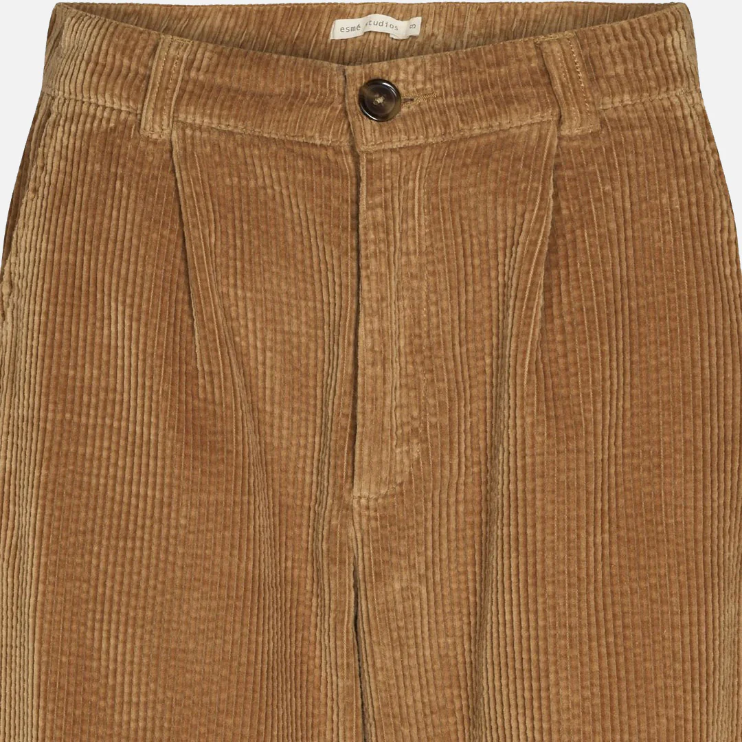 Women's Cotton Corduroy Maxia Pants - Chipmunk - Image 3