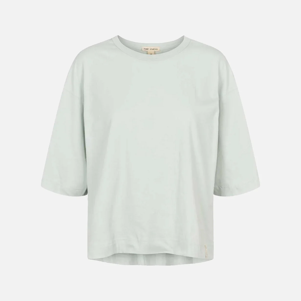 Women's Cotton Signe Boxy Tee - Ice Melt