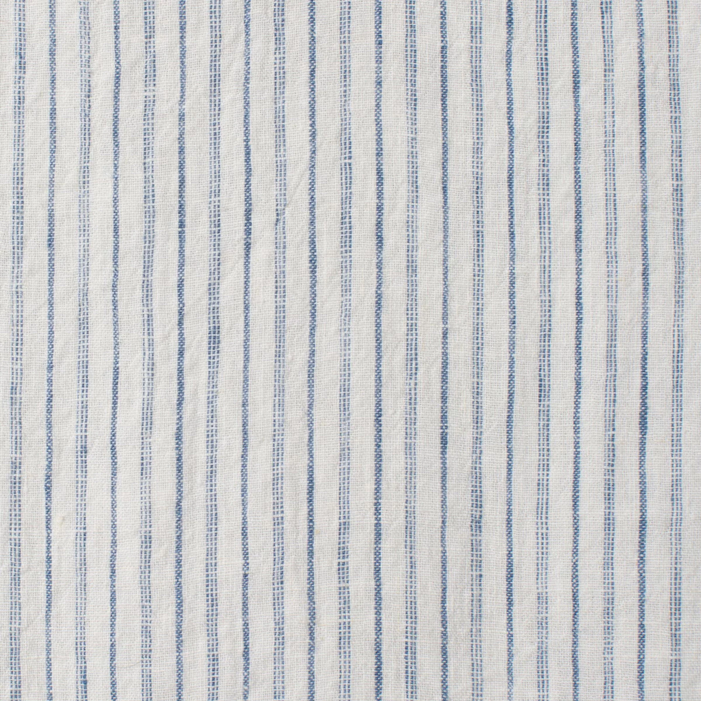 Women's Cotton/Linen Joann Skirt - Fog Stripe - Image 4