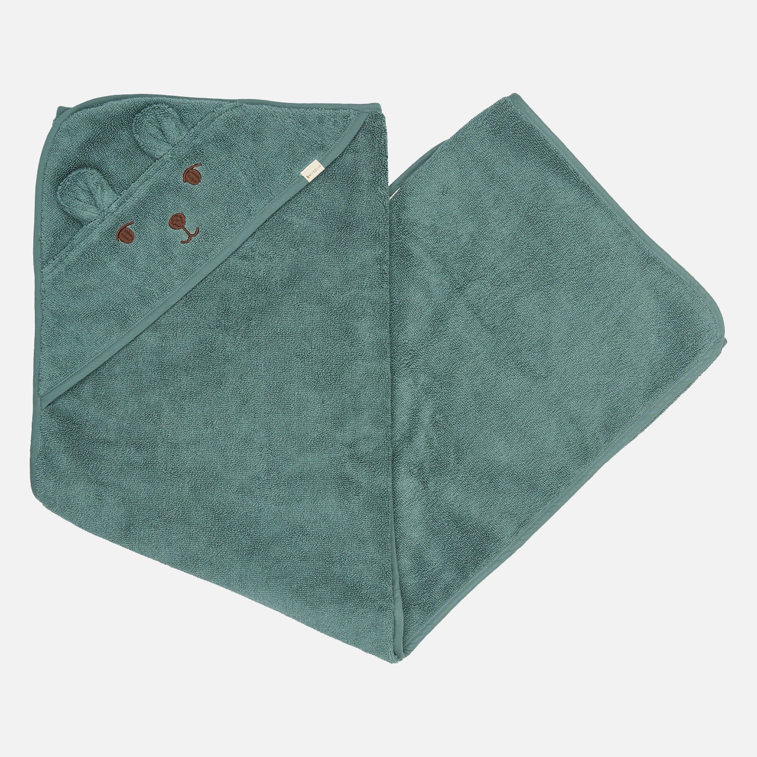Cotton Bear Towel - Goblin Blue - Image 2