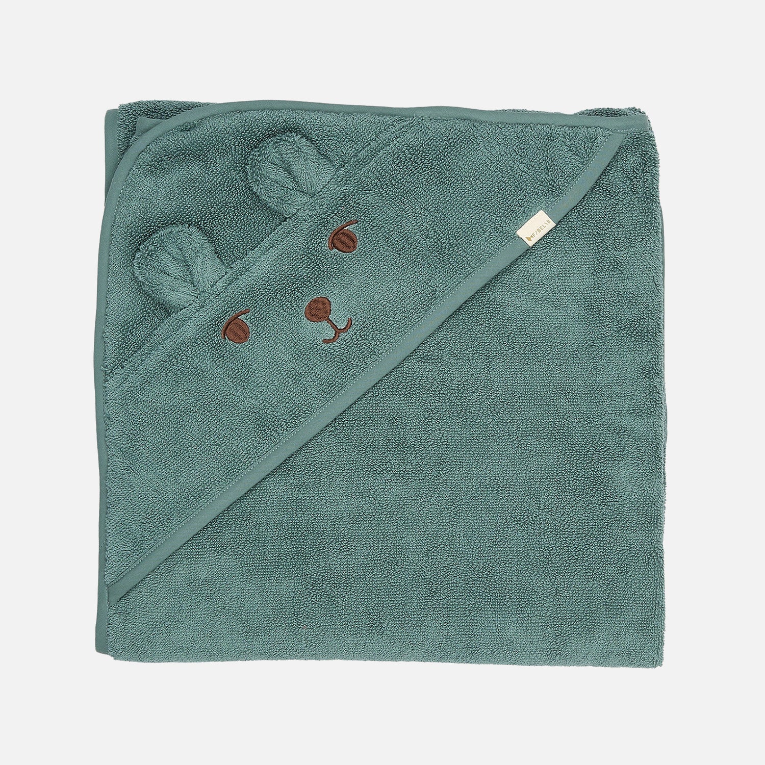 Cotton Bear Towel - Goblin Blue - Image 4