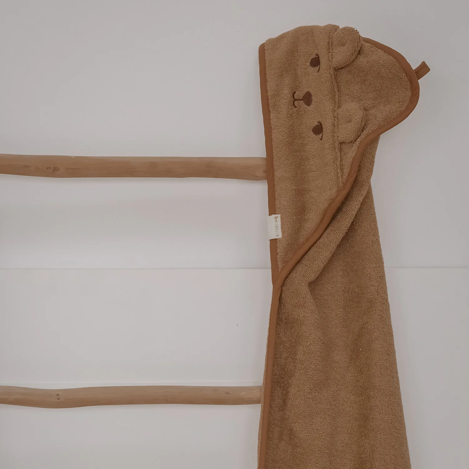 Cotton Bear Towel - Tobacco Brown - Image 4