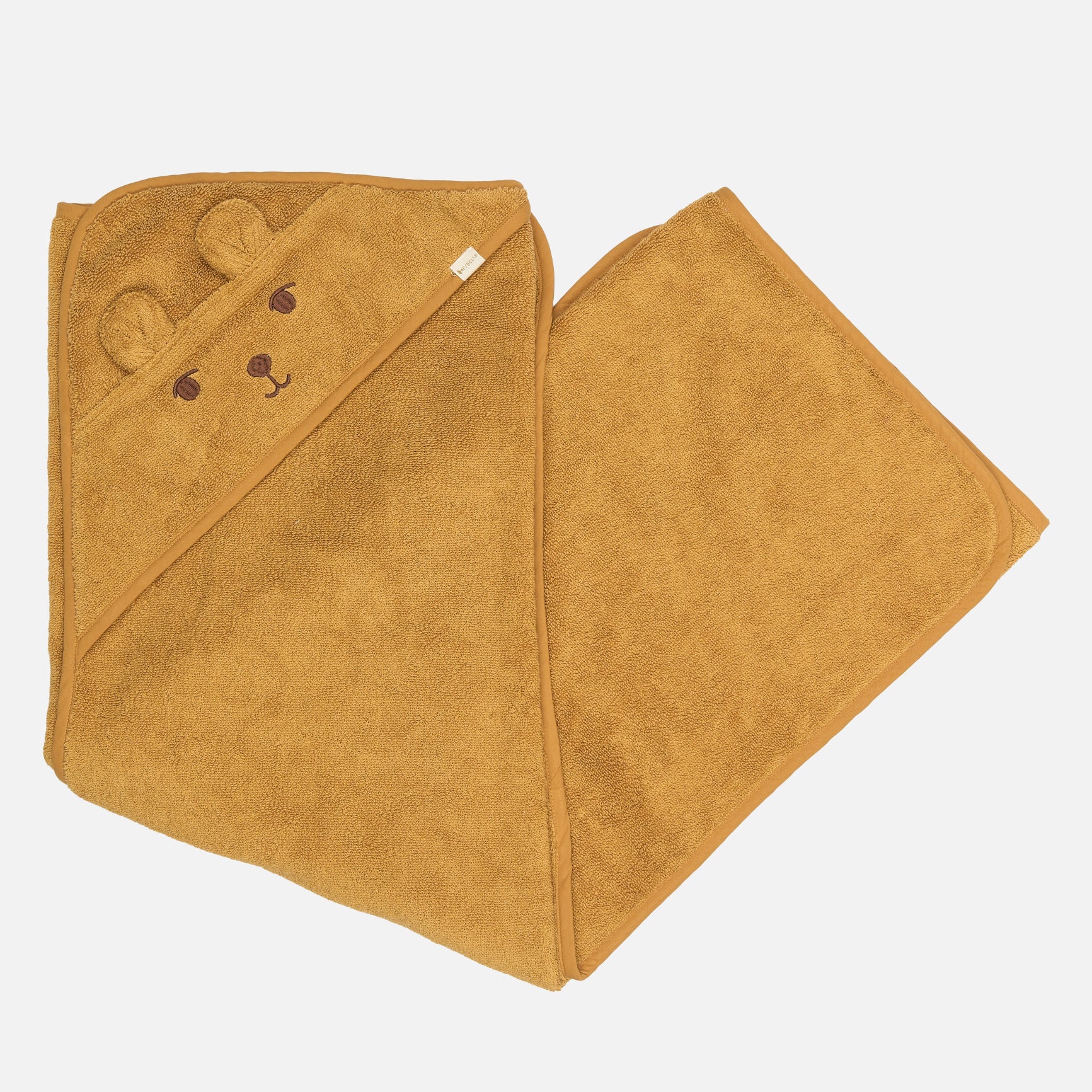 Cotton Bear Towel - Wood Thrush - Image 6