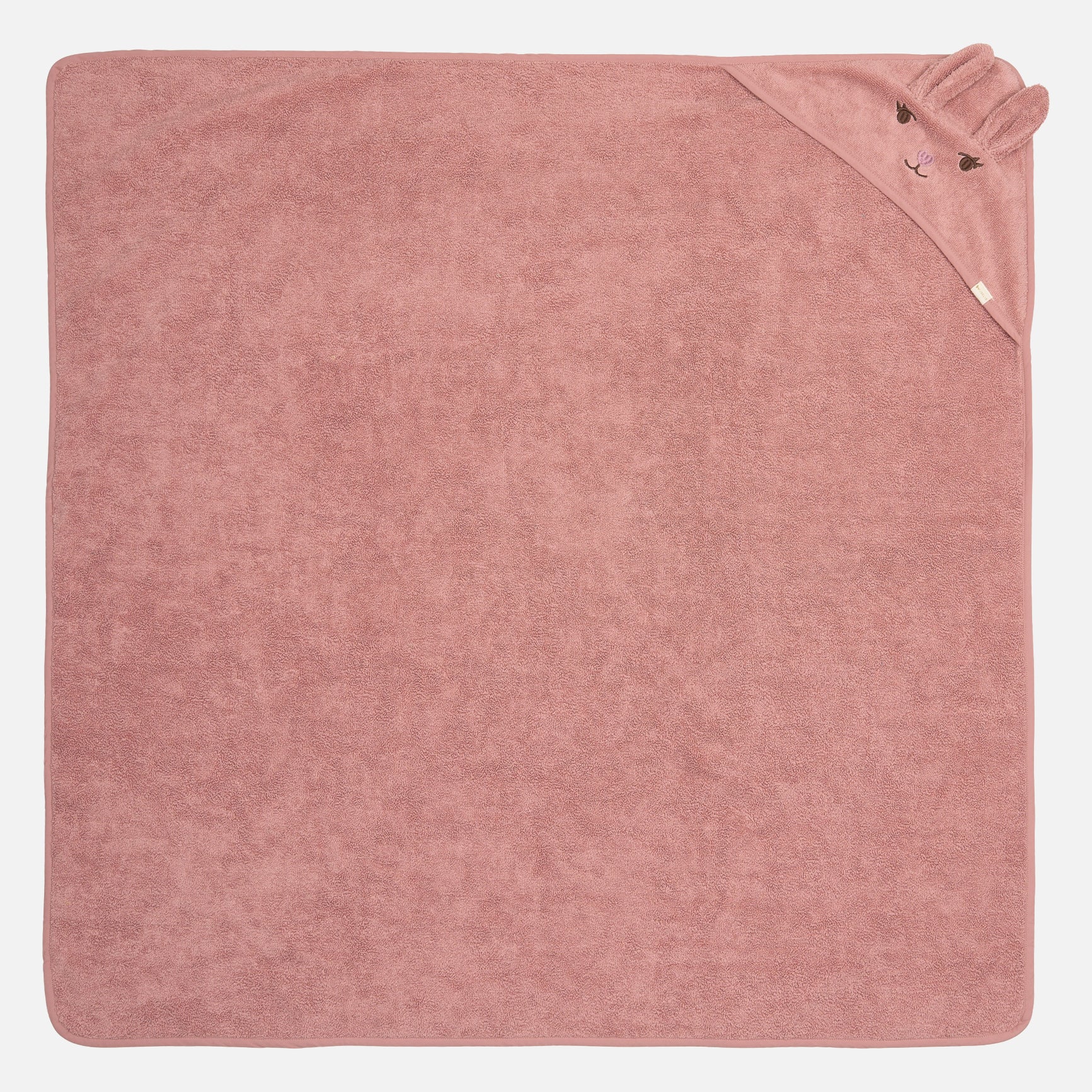 Cotton Bunny Towel - Ash Rose - Image 3