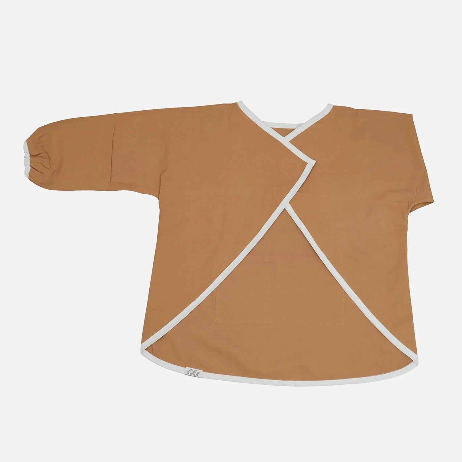 Cotton Craft Smock - Ochre - Image 2