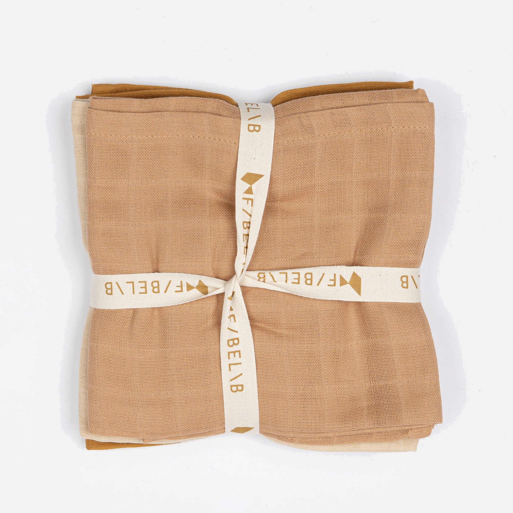 Cotton Muslin - Ochre Mix - Set of 4 - Image 3