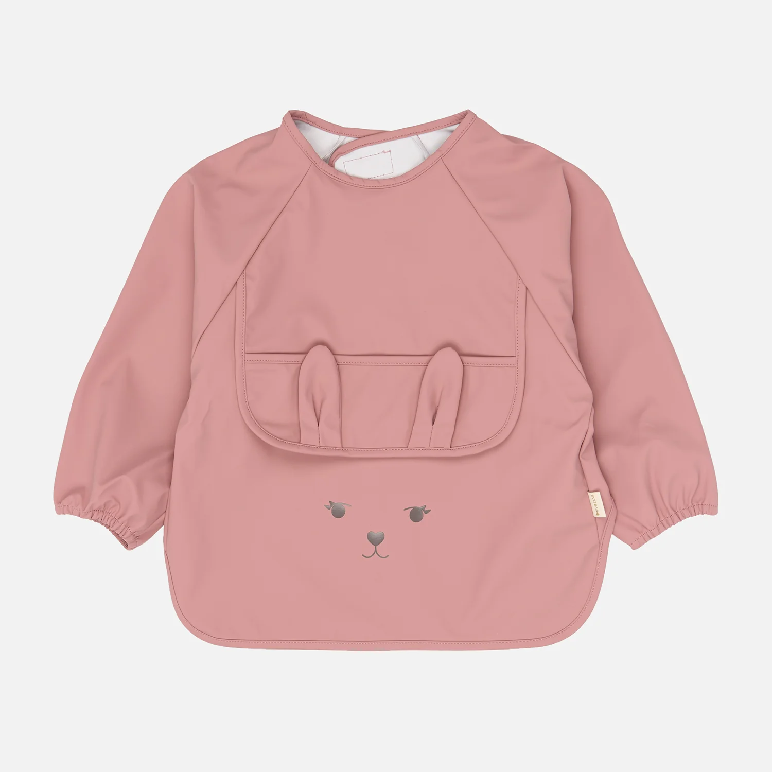 Long Sleeved Bunny Bib - Ash Rose - Set of 2 - Image 3
