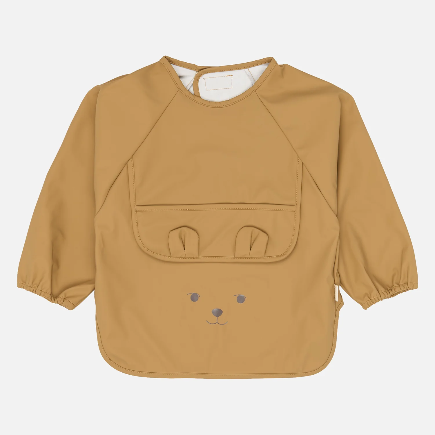 Long Sleeved Bear Bib - Wood Thrush - Set of 2 - Image 2