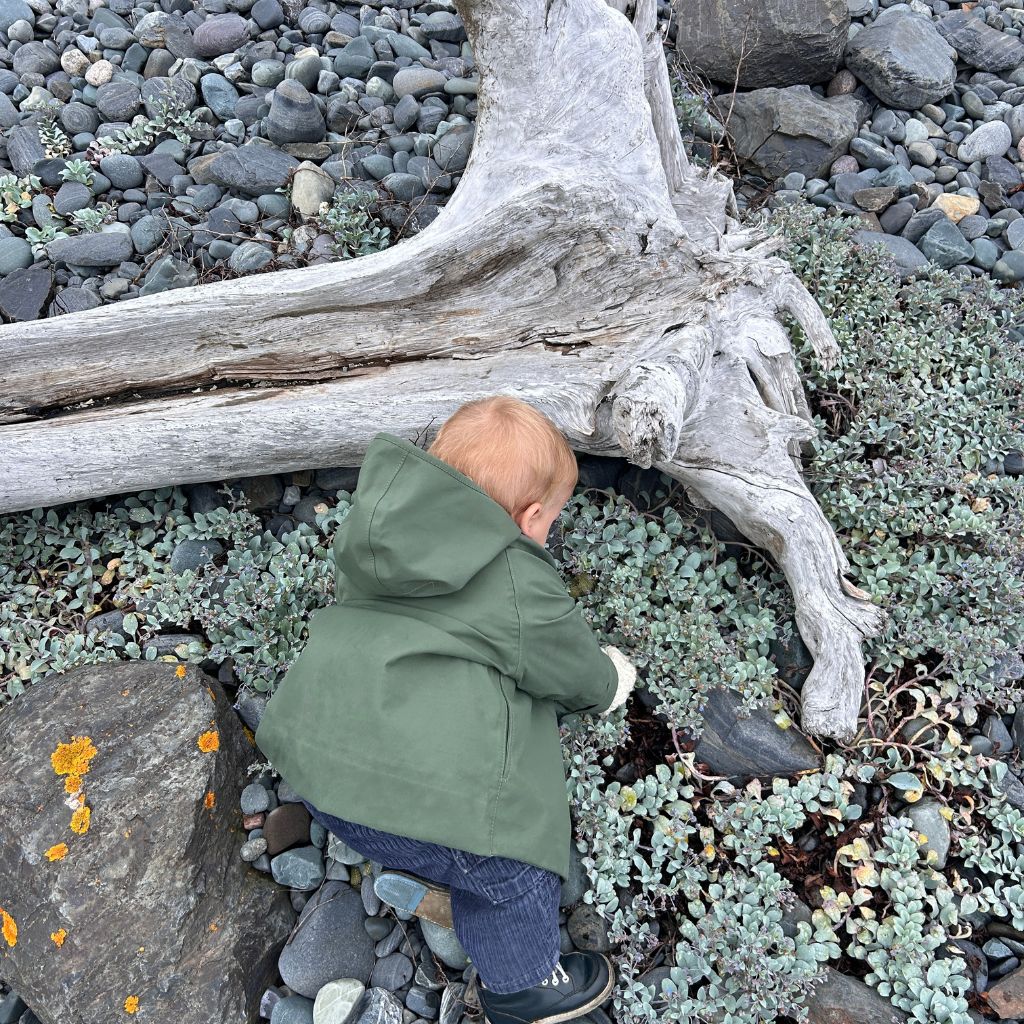Baby & Kids Waterproof Midi Raincoat - Laurel - Image 2
