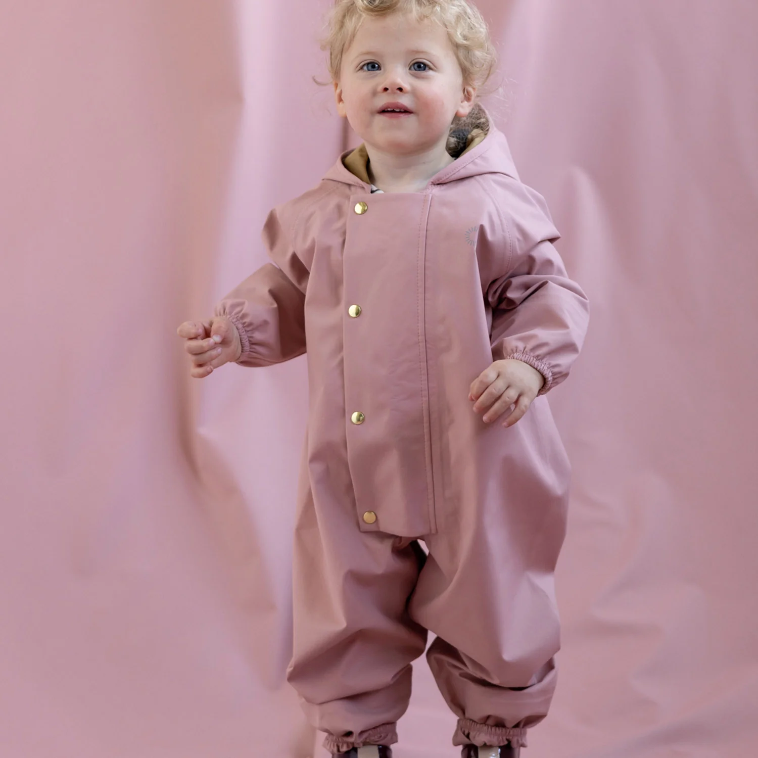 Baby & Kids Waterproof Onesie - Crabapple - Image 4