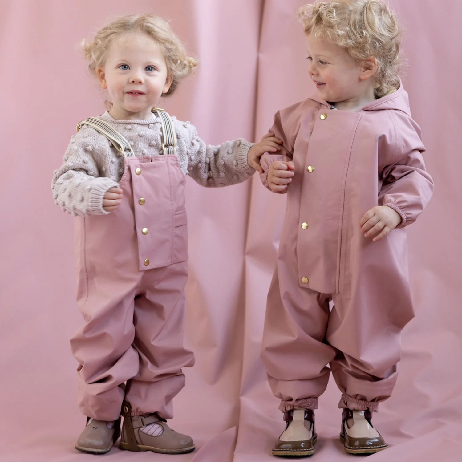 Baby & Kids Waterproof Onesie - Crabapple - Image 5