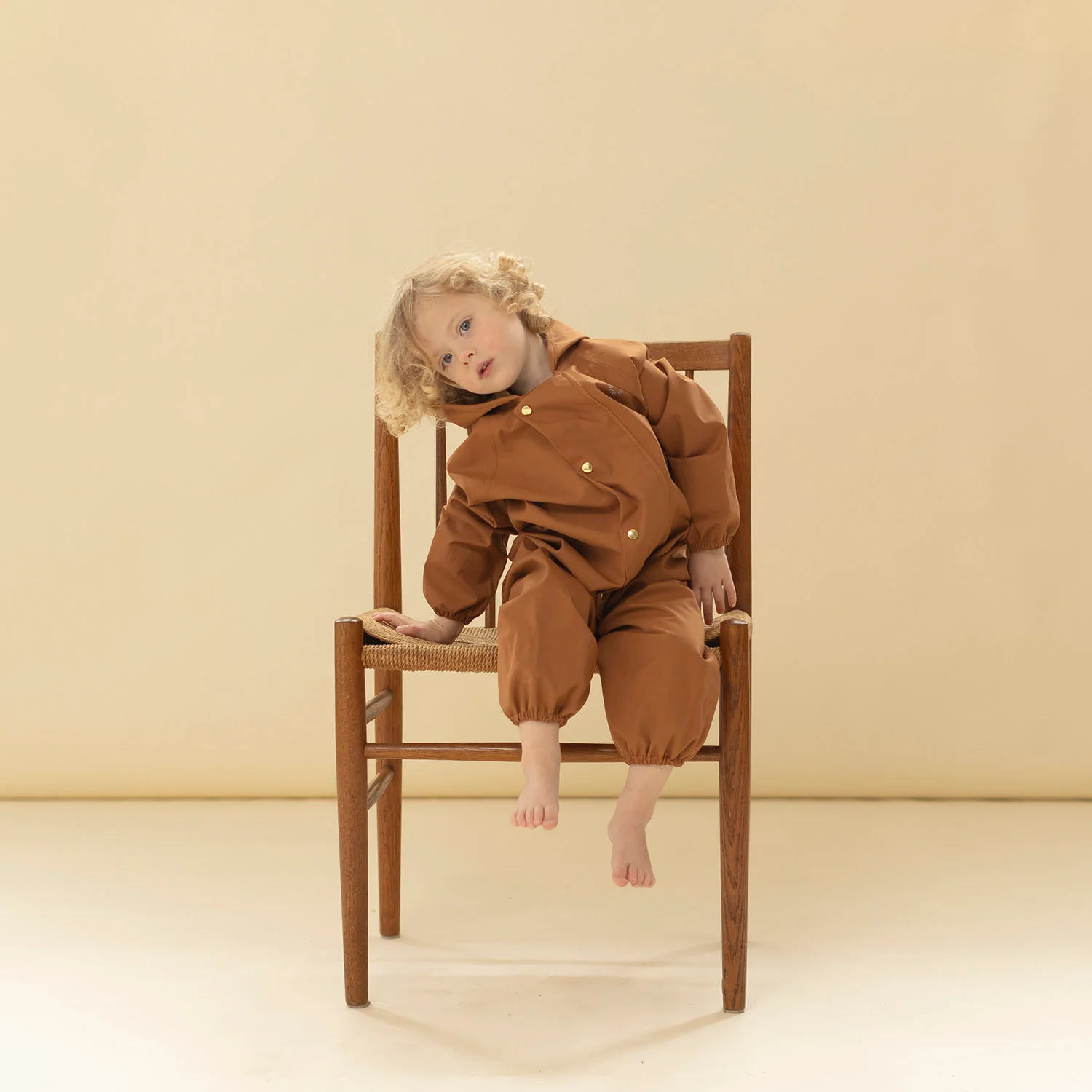Baby & Kids Waterproof Onesie - Rust
