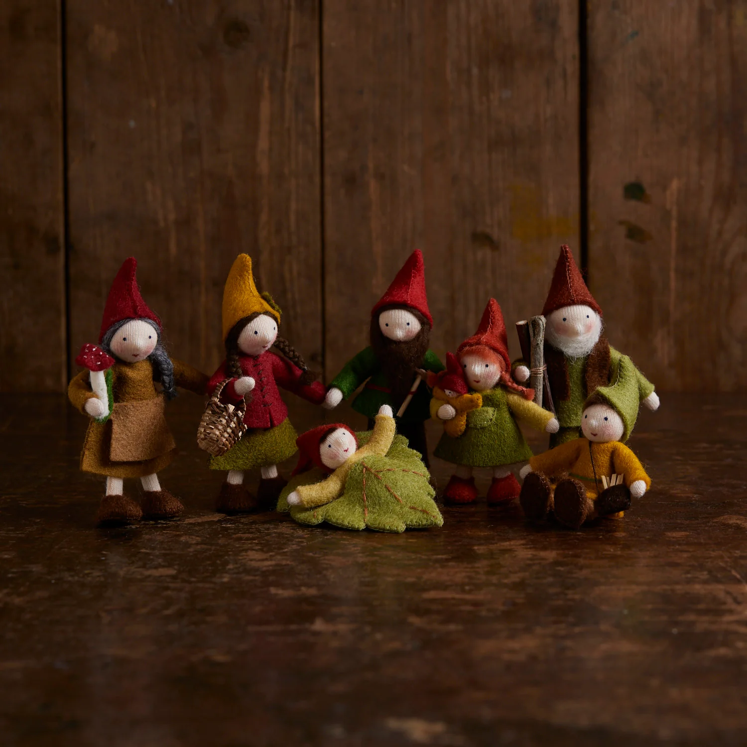 Handmade Wool Gnome - Baby - Image 2