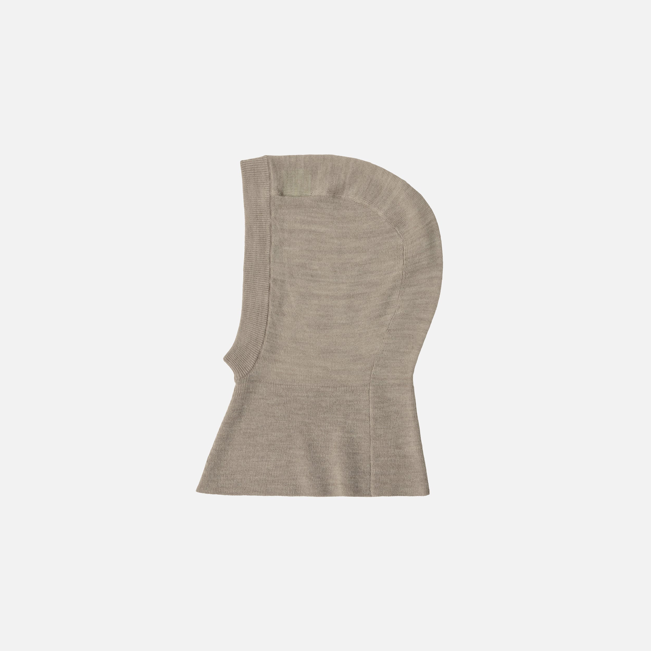 Kids Merino Wool Balaclava - Oat Melange