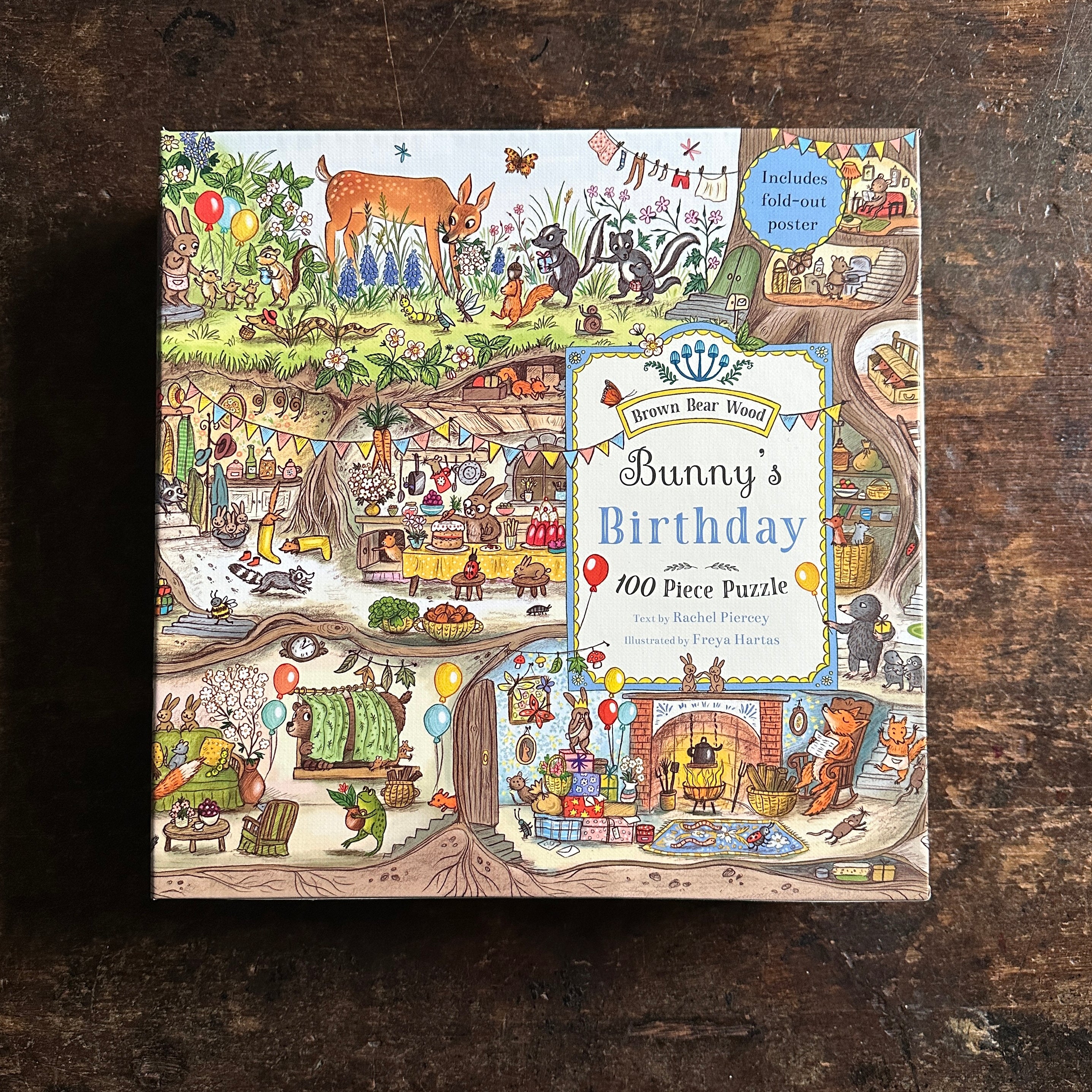 Bunny's Birthday Puzzle - 100 Pieces