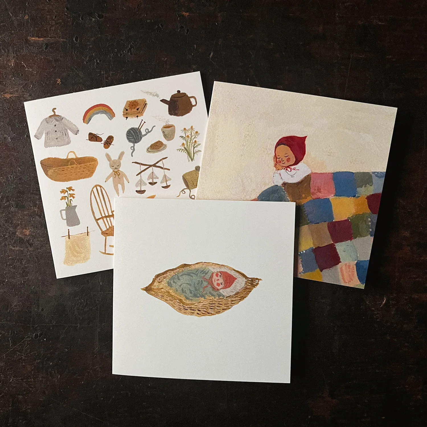 Greeting Cards Illustrated by Gemma Koomen - New Baby - More Options