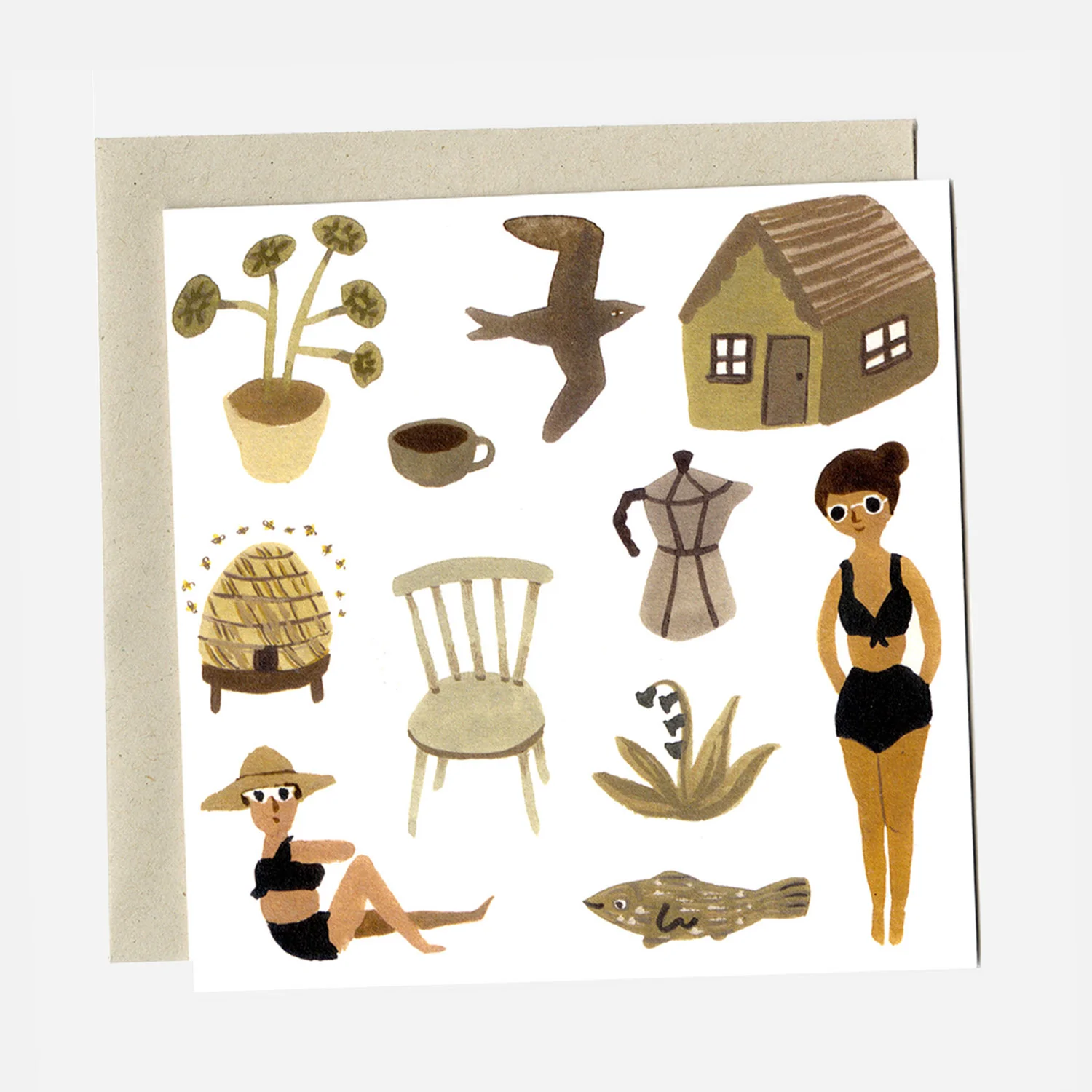 Greeting Cards Illustrated by Gemma Koomen - Summer -  More Options - Image 6