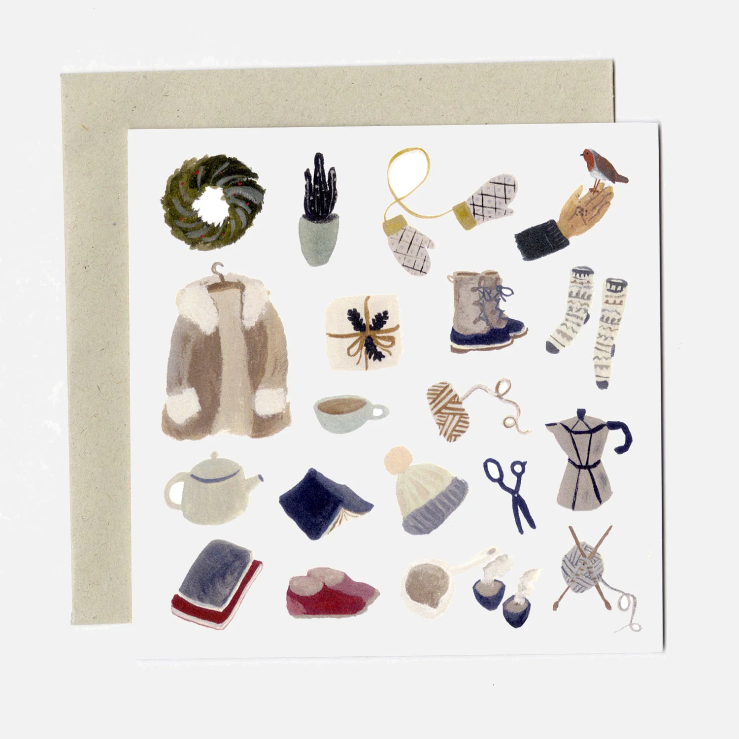 Greeting Cards Illustrated by Gemma Koomen - Winter -  More Options - Image 2