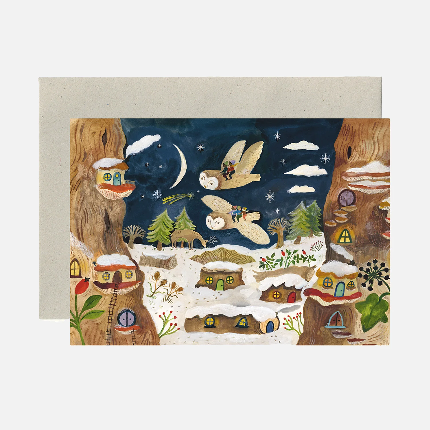 Greeting Cards Illustrated by Gemma Koomen - Winter -  More Options - Image 3