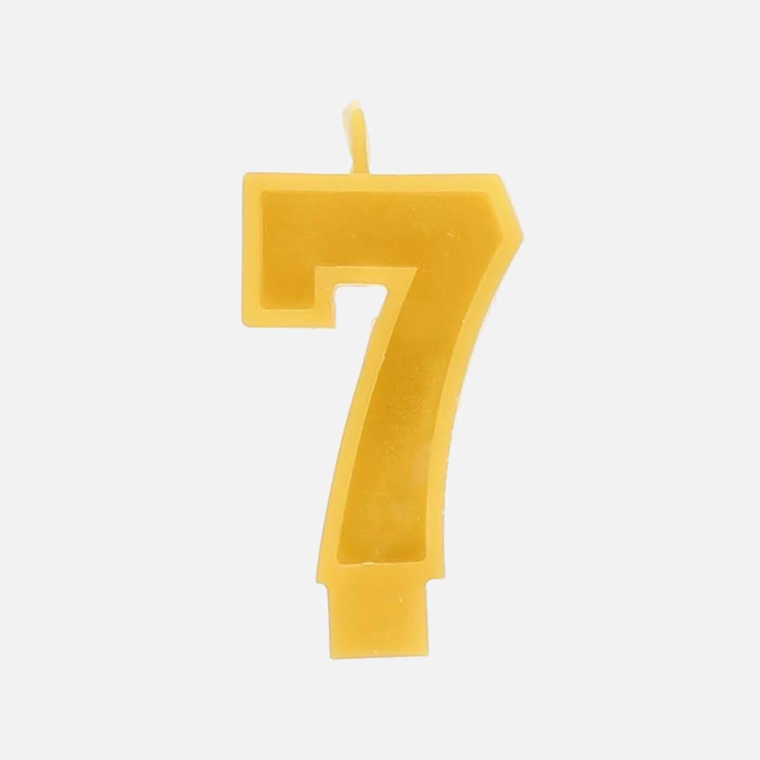 Handmade Beeswax Number Candles - Image 11