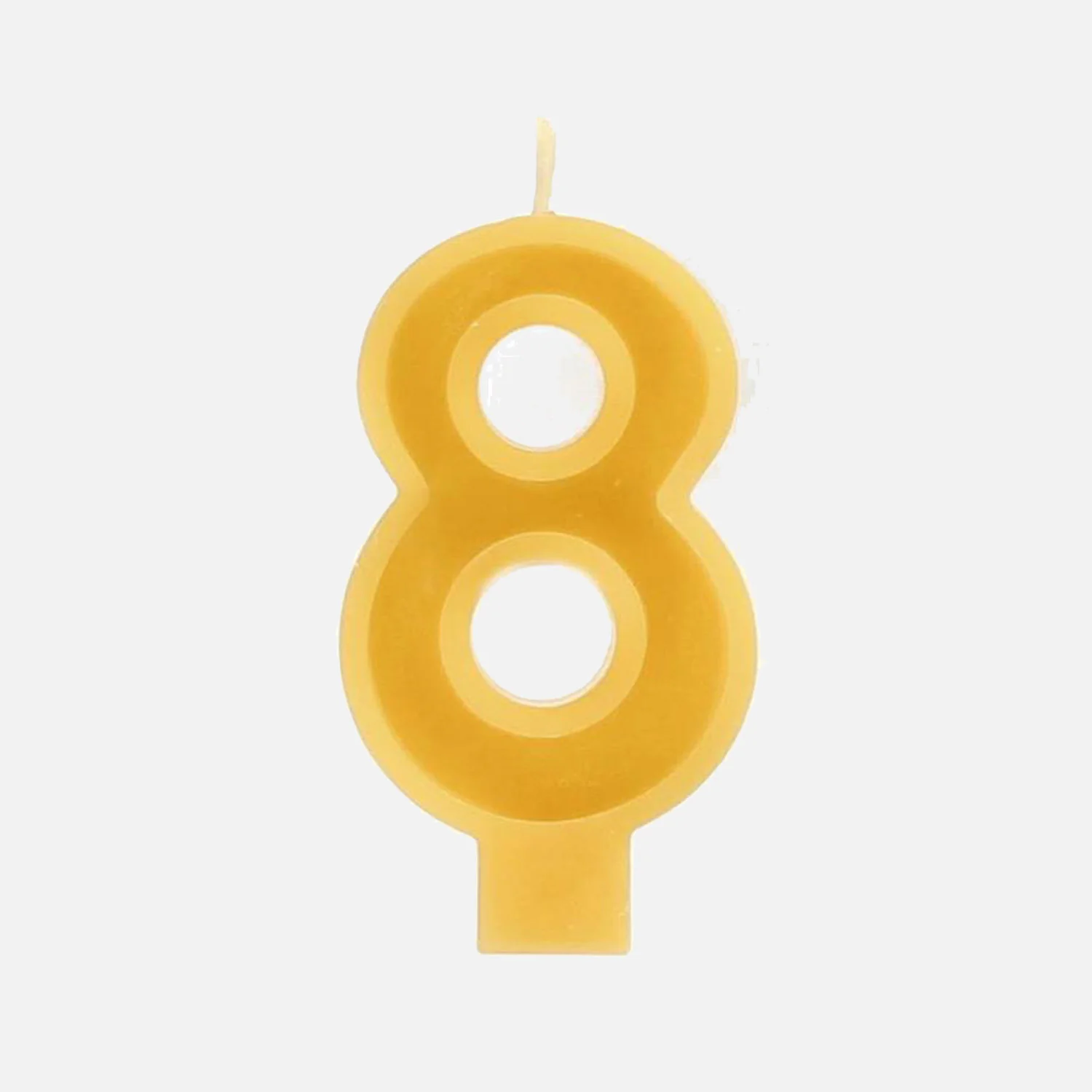 Handmade Beeswax Number Candles - Image 12