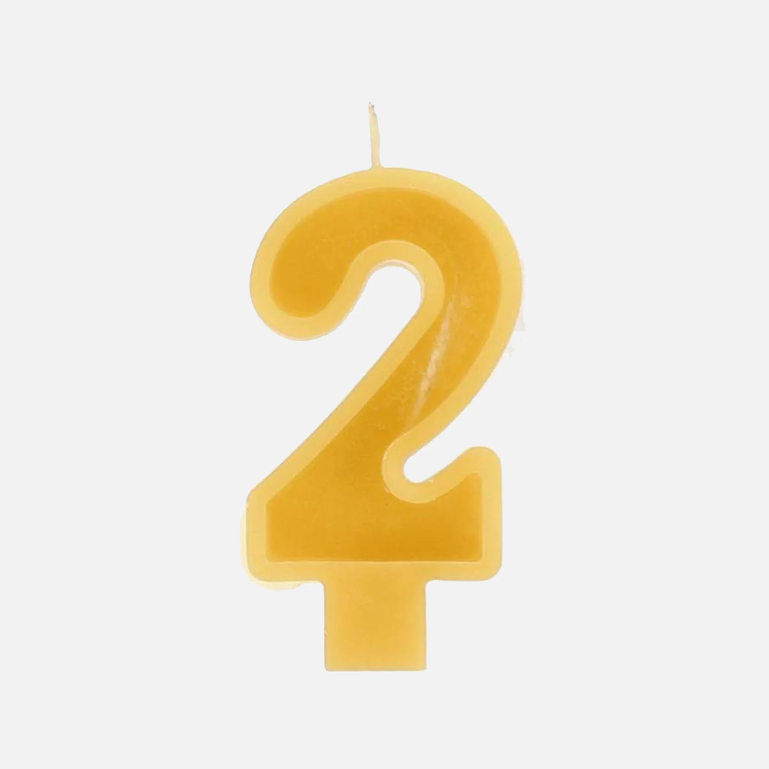 Handmade Beeswax Number Candles - Image 6
