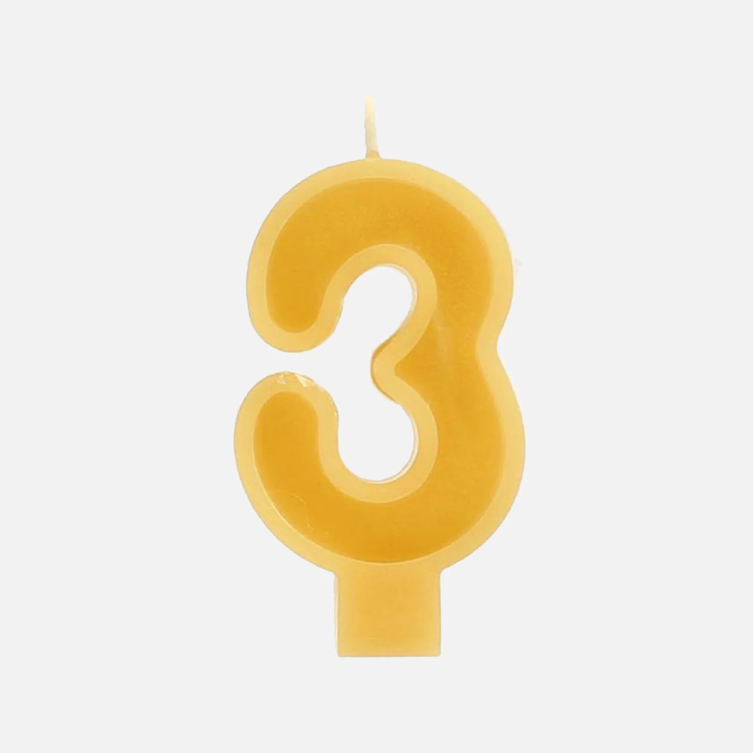 Handmade Beeswax Number Candles - Image 7