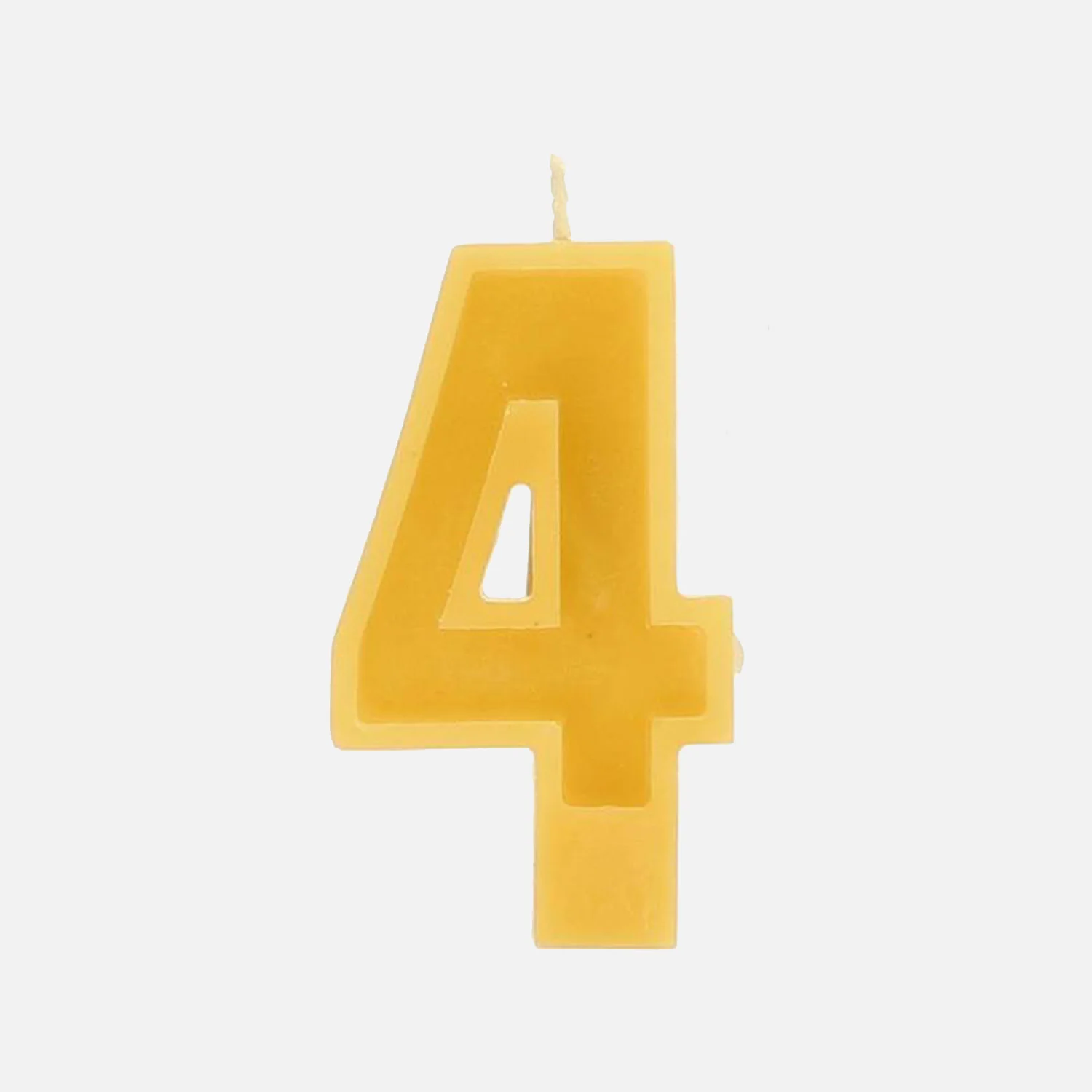 Handmade Beeswax Number Candles - Image 8