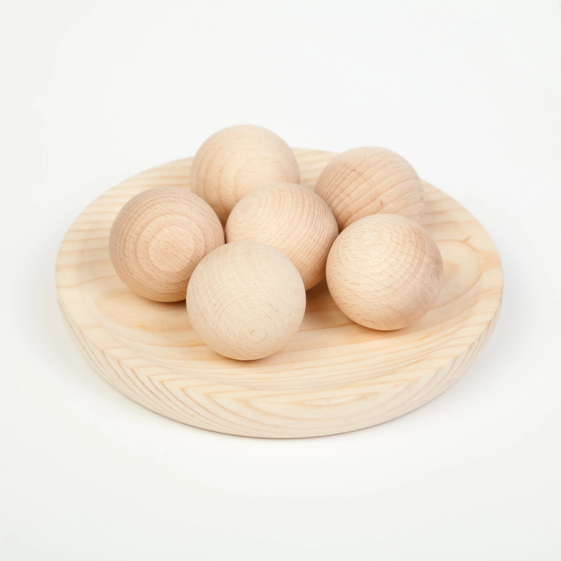 Wooden Big Balls - 6 Pieces - Image 2