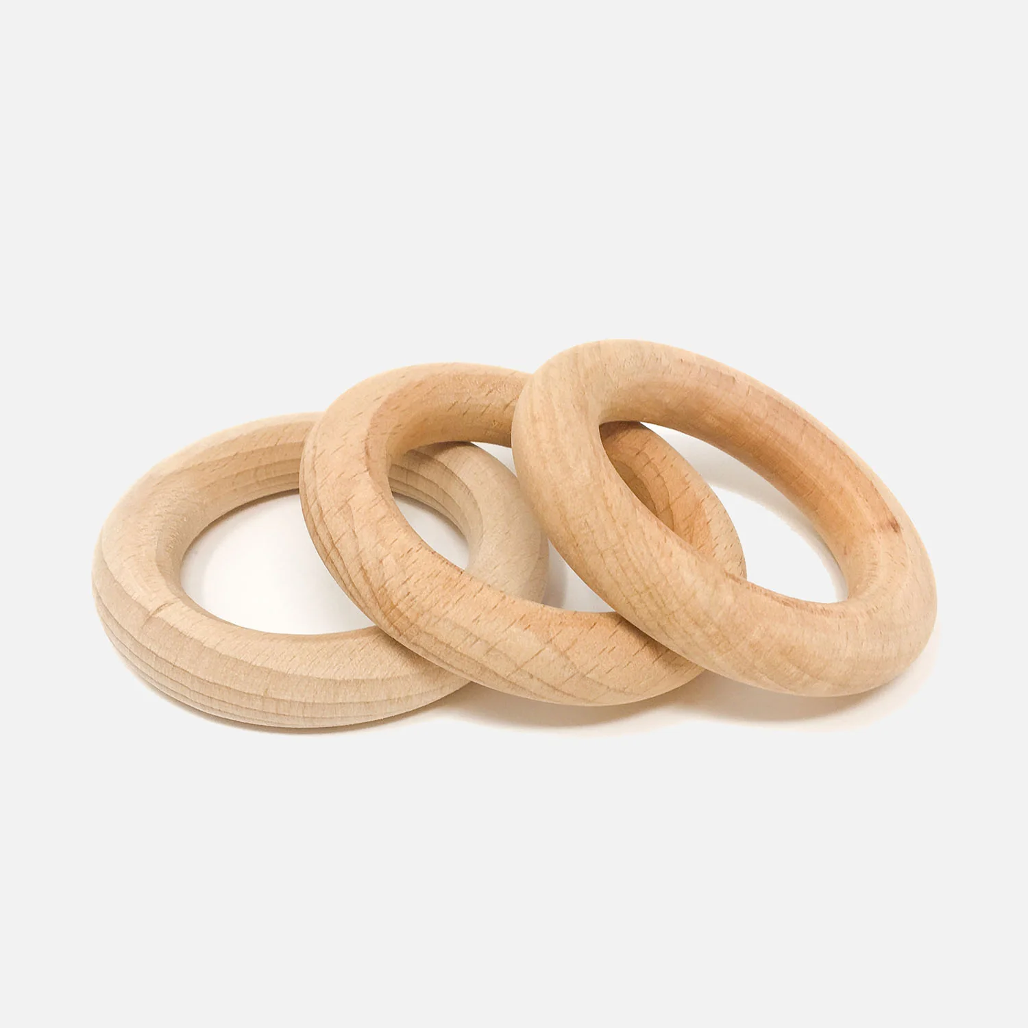Wooden Little Hoops - 3 Pieces - Image 3