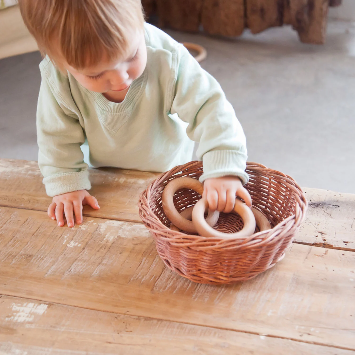 Wooden Little Hoops - 3 Pieces - Image 4
