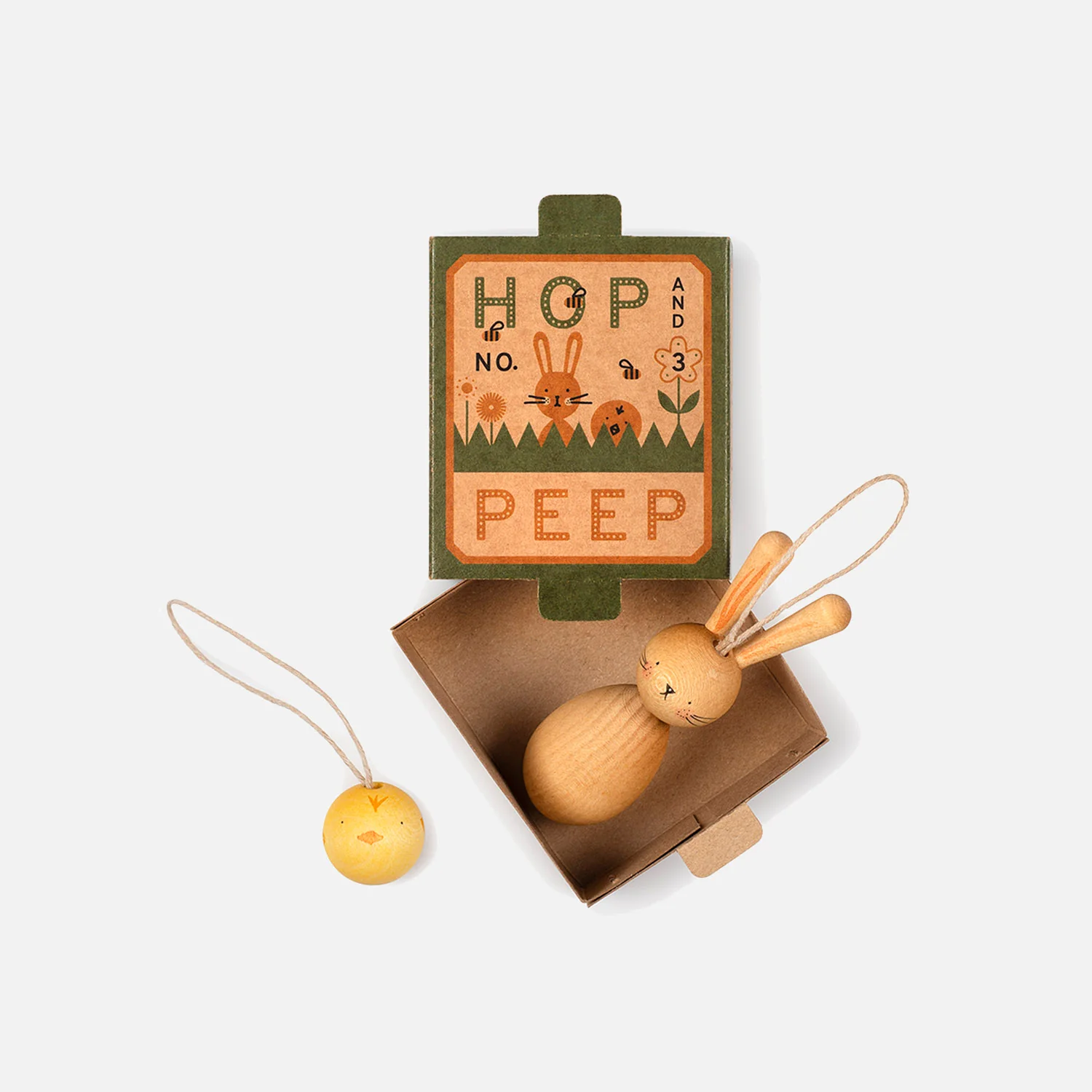 Wooden Hop and Peep Decorations - Image 2