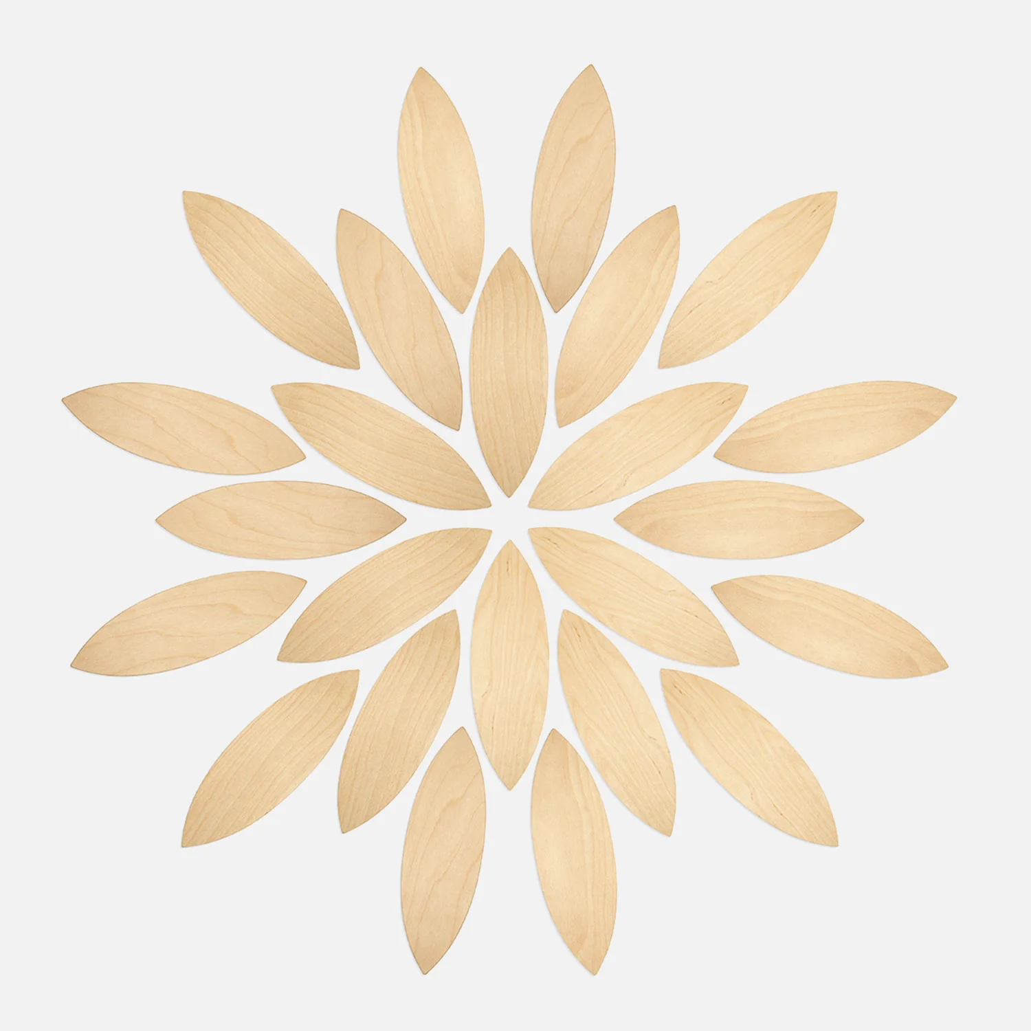 Wooden Petals Platform - 24 Pieces - Image 2