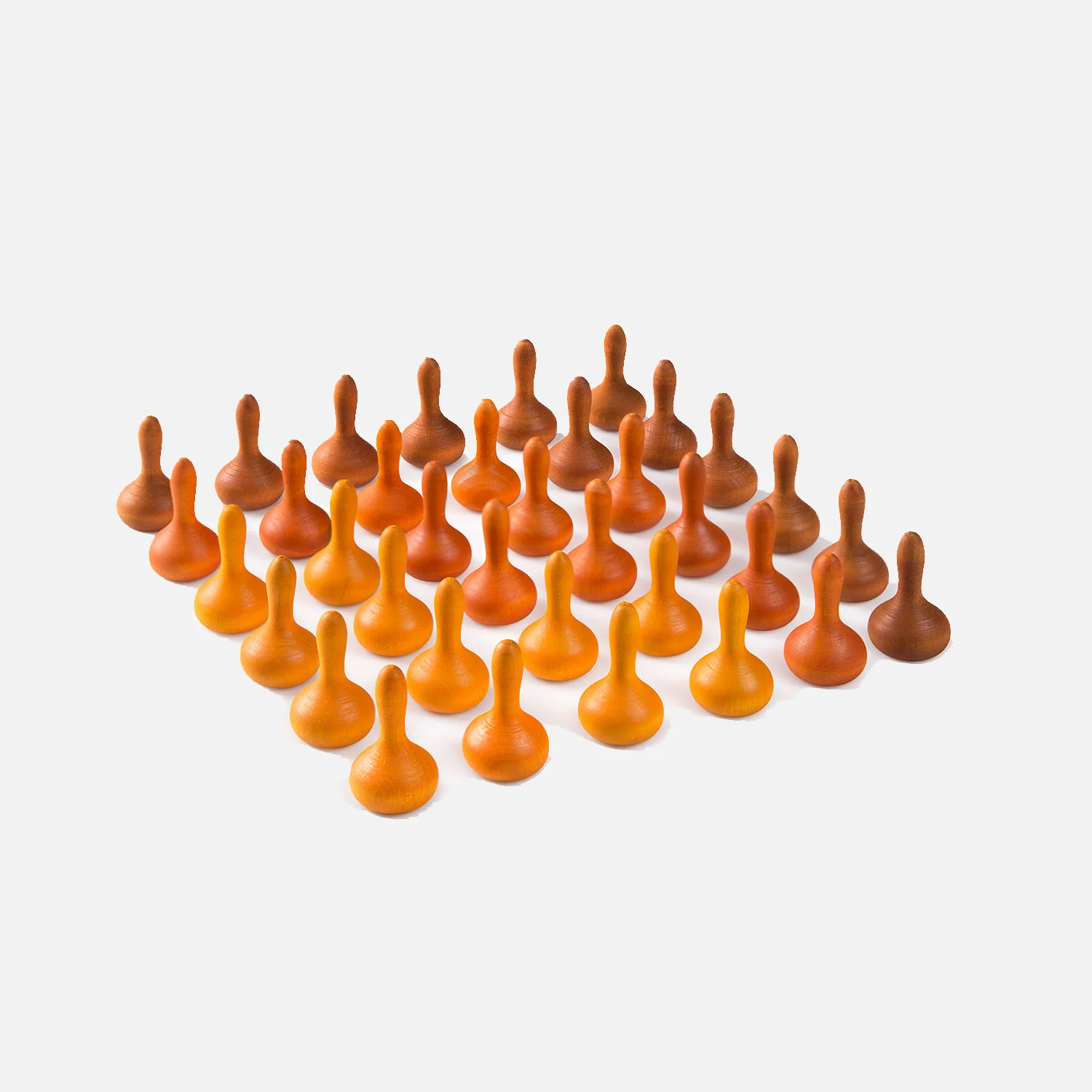 Wooden Pumpkins Mandala - 36 Pieces - Image 7