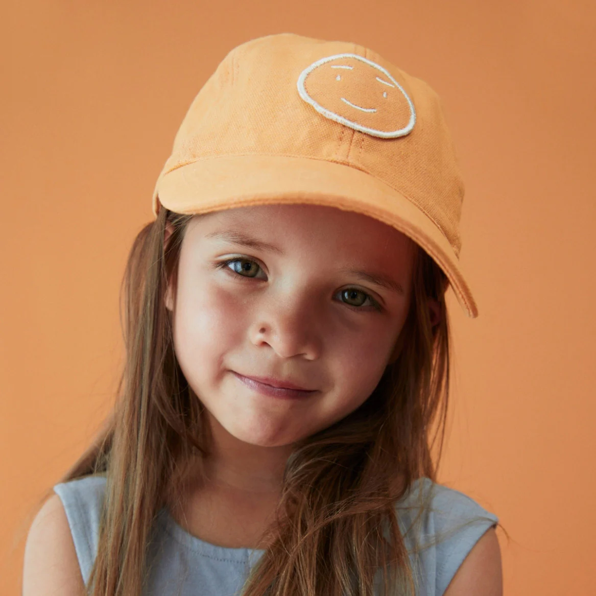 Kids Cotton Baseball Cap - Melon - Image 4