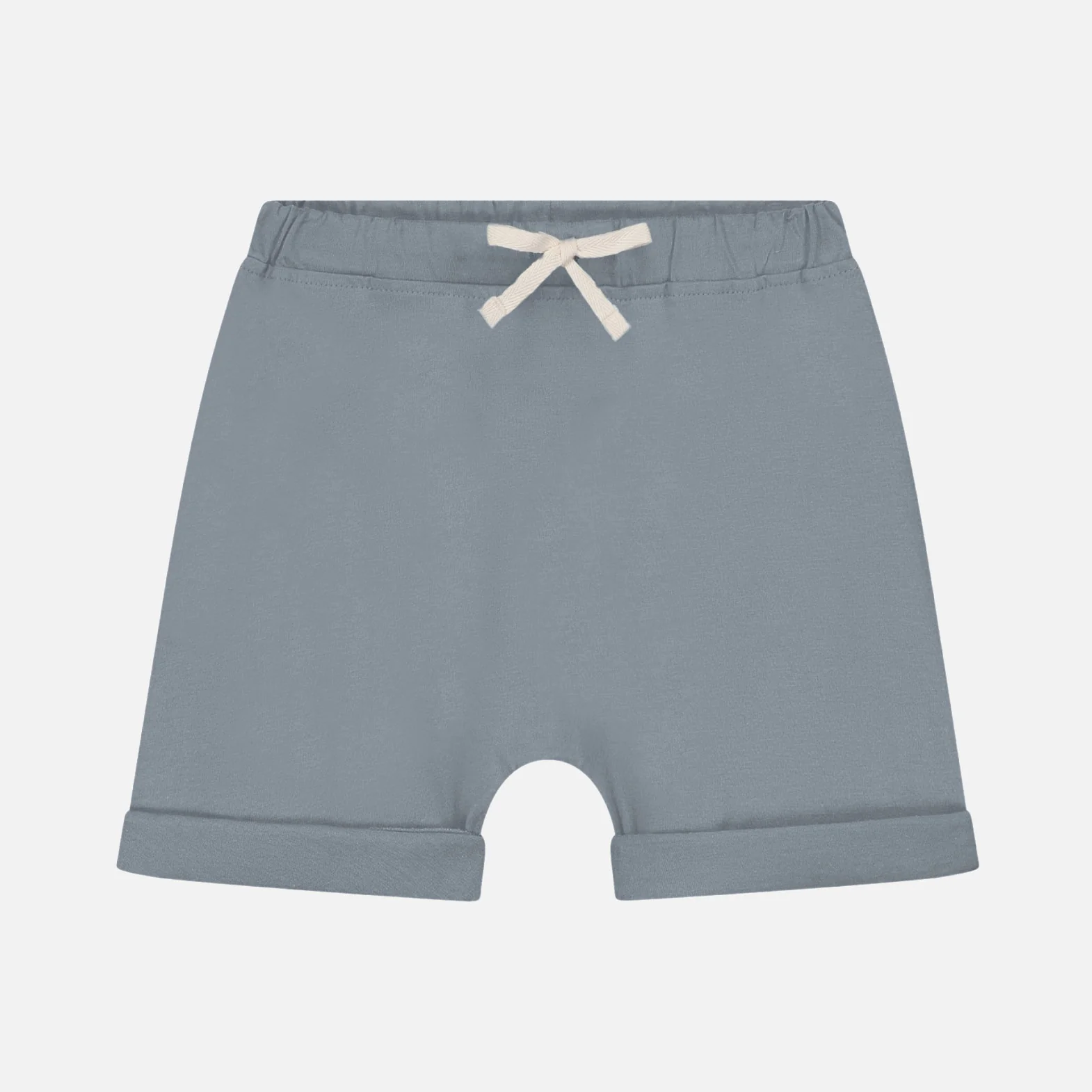 Kids Cotton Shorts - Stone Grey
