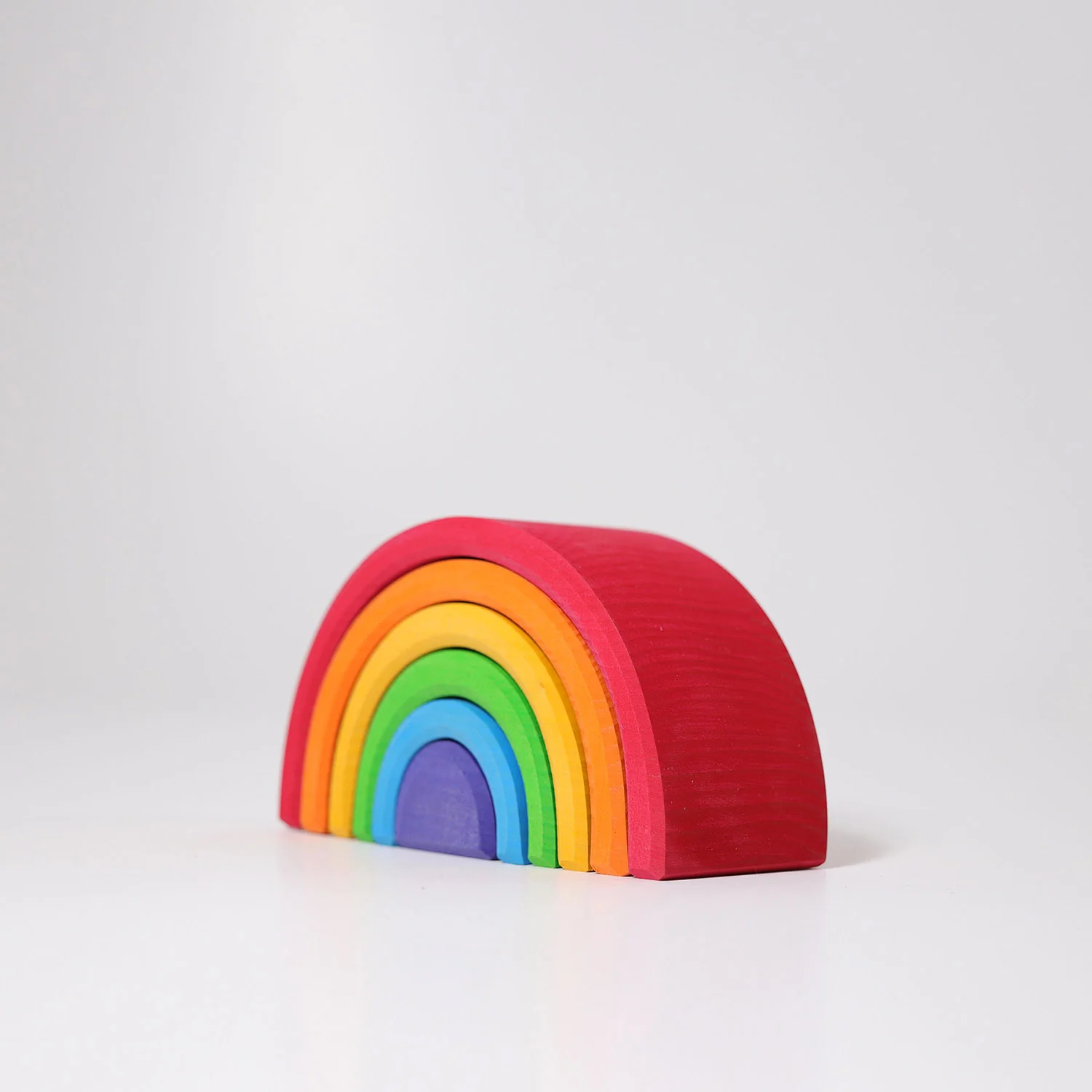 Wooden 6 Piece Rainbow - Colourful - Image 8