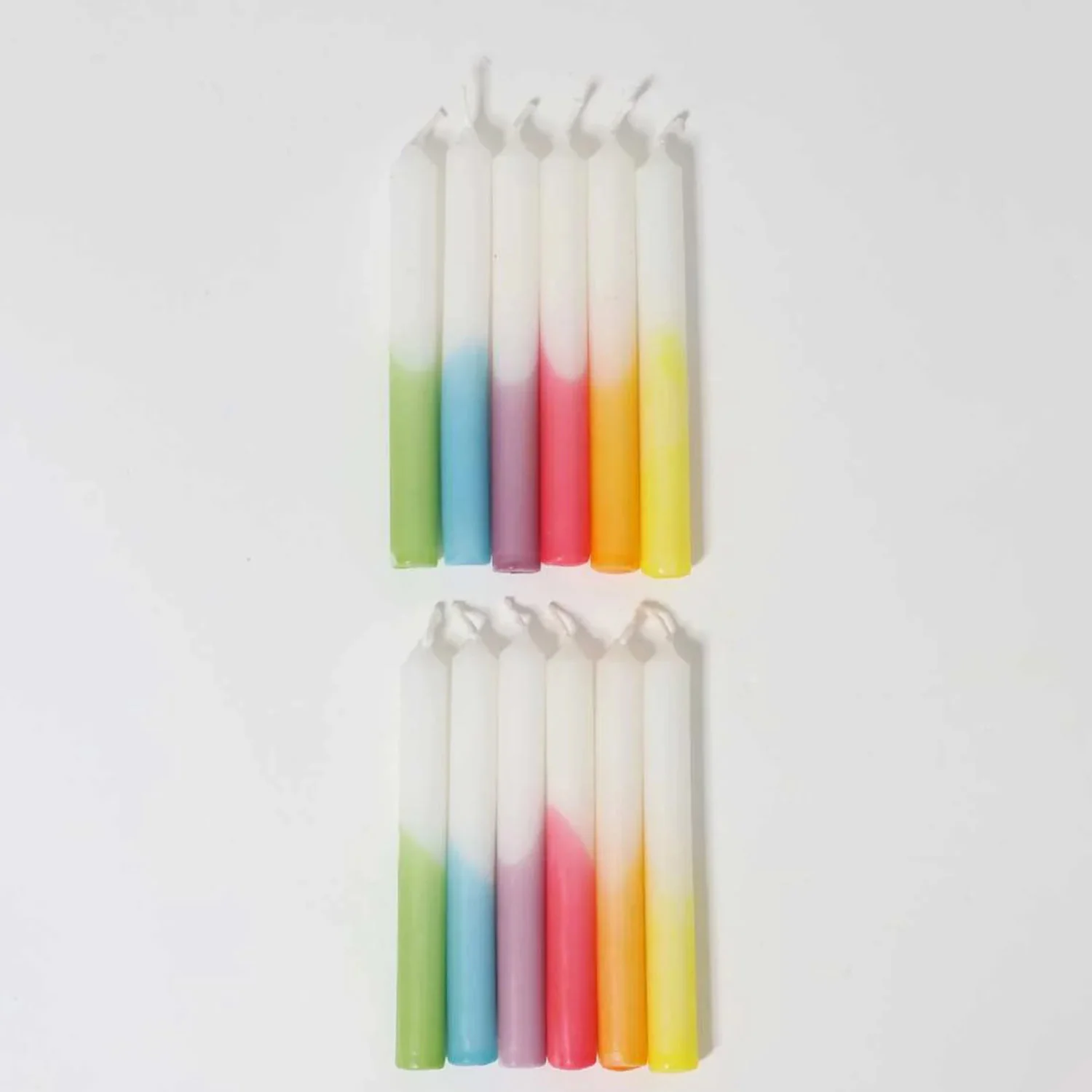 Celebration Candles - Rainbow - Set of 12 - Image 5