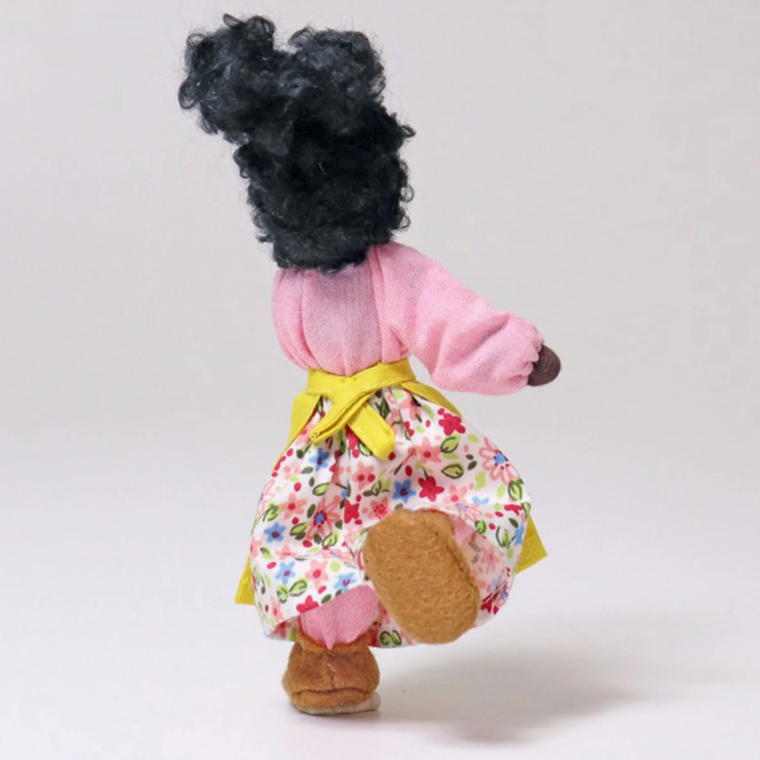Handmade Cotton Doll's House Doll - Mrs Ebenholz - Image 4